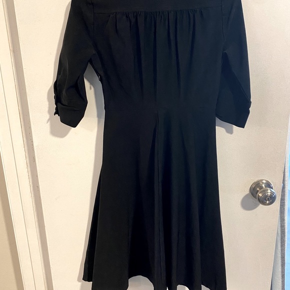 Black Miusol Below-the-Knee Dress - Picture 3 of 3